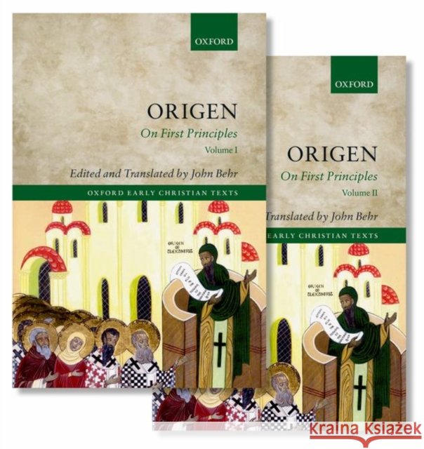 Origen: On First Principles, Reader's Edition Behr, John 9780199684021