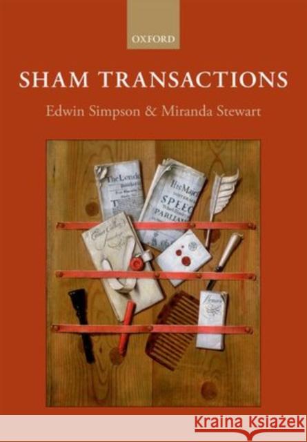 Sham Transactions Edwin Simpson Miranda Stewart  9780199685349 Oxford University Press