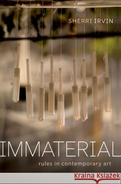 Immaterial: Rules in Contemporary Art Sherri Irvin 9780199688210 Oxford University Press, USA