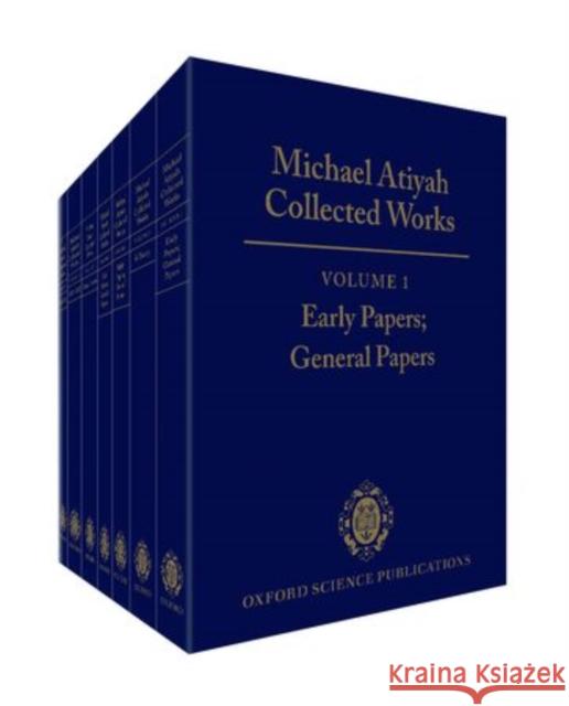 Michael Atiyah Collected Works: 7 Volume Set Atiyah, Michael 9780199689279