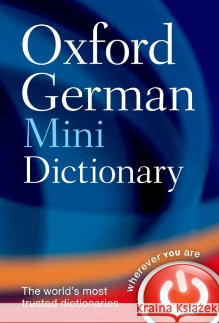 Oxford German Mini Dictionary   9780199692668 Oxford University Press