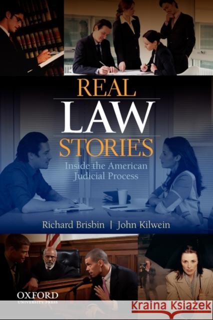 Real Law Stories: Inside the American Judicial Process Brisbin, Richard 9780199733590 Oxford University Press, USA