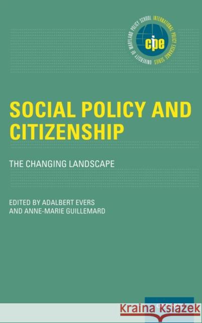 Social Policy and Citizenship Evers 9780199754045