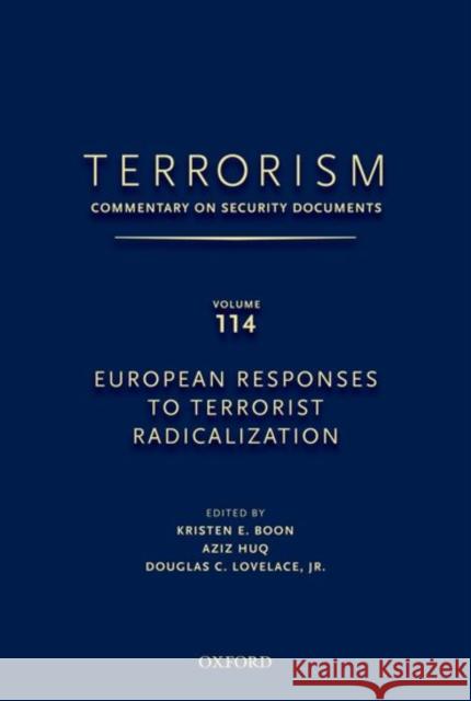 Terrorism: Commentary on Security Documents Volume 114 Oceana 9780199758227 Oxford University Press, USA
