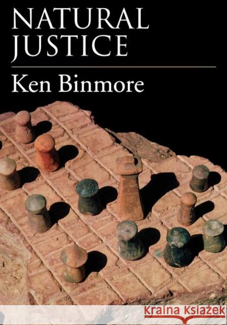 Natural Justice Ken Binmore 9780199791484