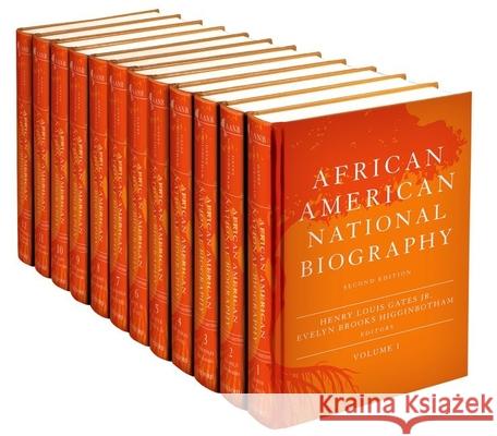 African American National Biography: 12-Volume Set Gates, Henry Louis 9780199920778