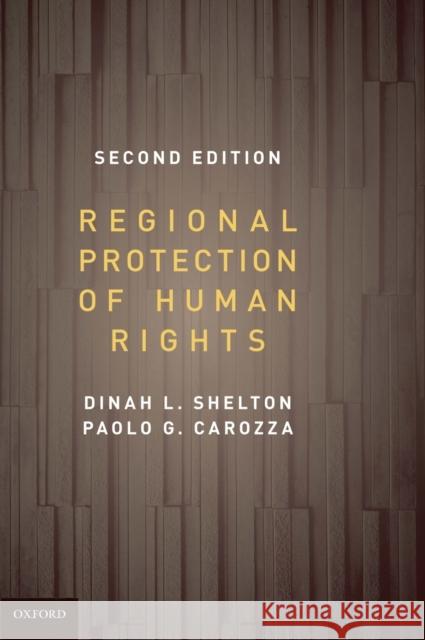 Regional Protection of Human Rights Pack: Pack Shelton, Dinah 9780199941520 Oxford University Press