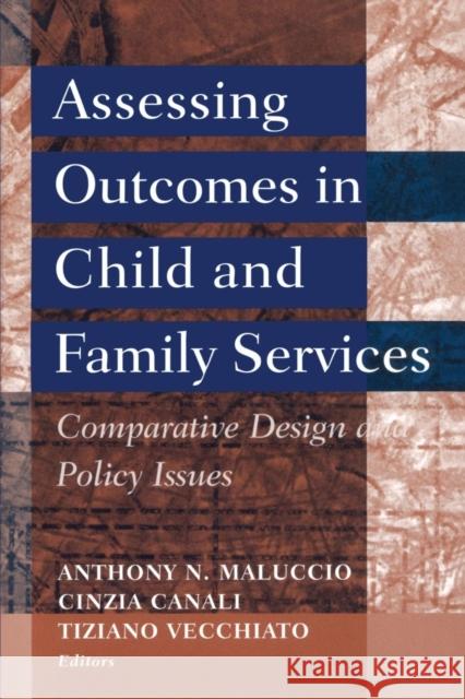 Assessing Outcomes in Child and Family Services: Comparative Design and Policy Issues Maluccio, Anthony N. 9780202307053 Aldine