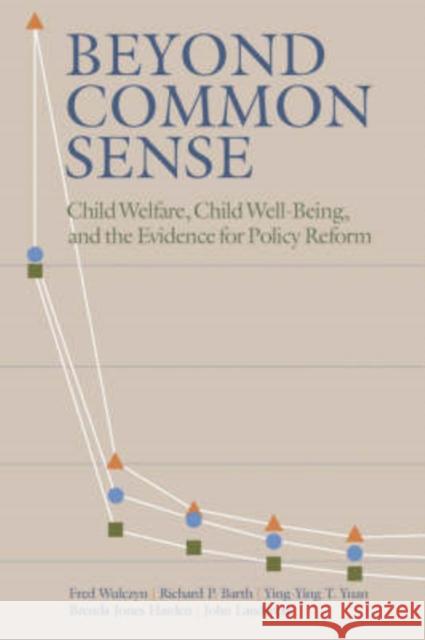 Beyond Common Sense : Child Welfare, Child Well-Being, and the Evidence for Policy Reform Fred Wulczyn Ying-Ying T. Yuan Brenda Jones Harden 9780202307350 Aldine