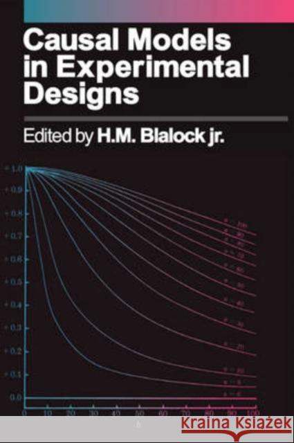 Causal Models in Experimental Designs H. M., Jr. Blalock 9780202309729 Aldine