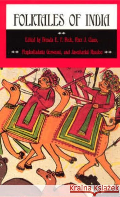 Folktales of India Brenda E. Beck Peter J. Claus Jawaharlal Handoo 9780226040837