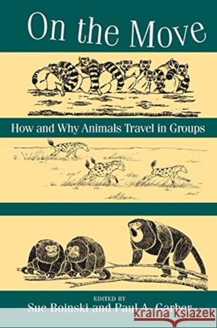 On the Move: How and Why Animals Travel in Groups Sue Boinski Paul Alan Garber 9780226063409 University of Chicago Press