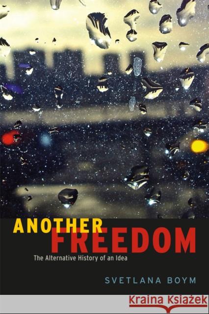 Another Freedom: The Alternative History of an Idea Boym, Svetlana 9780226069739