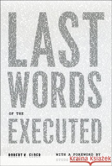 Last Words of the Executed RobertK Elder 9780226202686