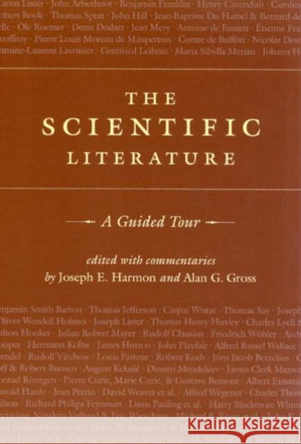 The Scientific Literature: A Guided Tour Harmon, Joseph E. 9780226316567 University of Chicago Press