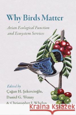 Why Birds Matter: Avian Ecological Function and Ecosystem Services Cagan Sekercioglu Daniel G. Wenny Christopher J. Whelan 9780226382630