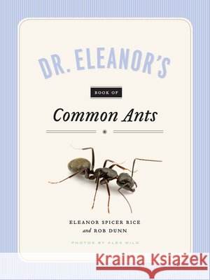 Dr. Eleanor's Book of Common Ants Eleanor Spice Alex Wild Rob Dunn 9780226445816 University of Chicago Press