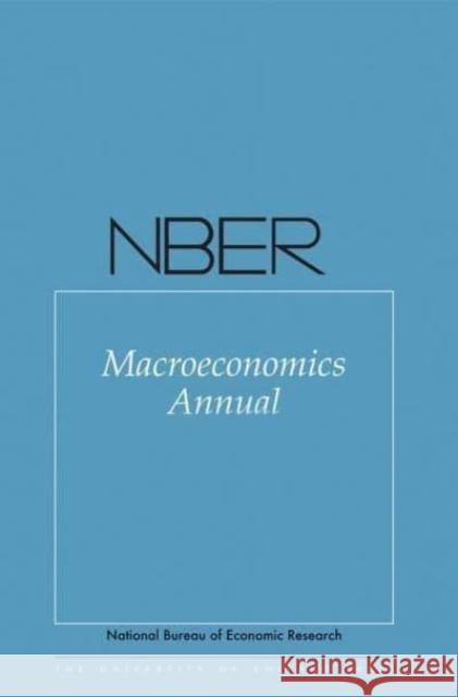 Nber Macroeconomics Annual 2016 Martin Eichenbaum Jonathan A. Parker 9780226490229 University of Chicago Press