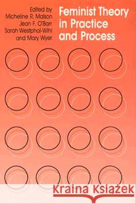 Feminist Theory in Practice and Process Micheline R. Malson Jean F. O'Barr Mary Wyer 9780226502946