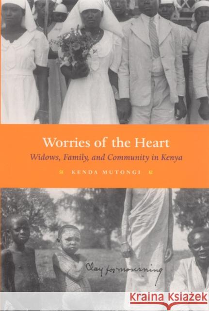 Worries of the Heart: Widows, Family, and Community in Kenya Mutongi, Kenda 9780226554204 University of Chicago Press