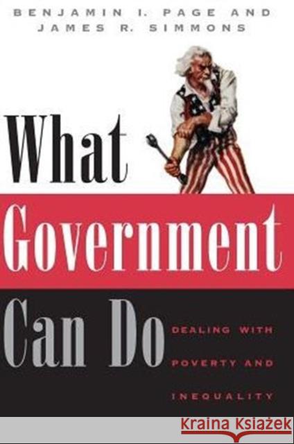 What Government Can Do: Dealing with Poverty and Inequality Page, Benjamin I. 9780226644820