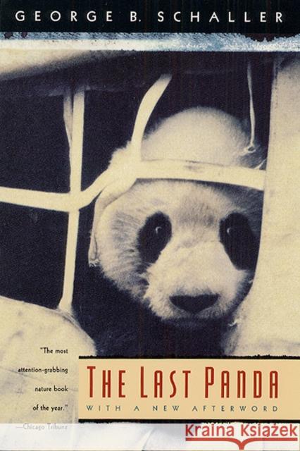 The Last Panda George B. Schaller 9780226736297 University of Chicago Press