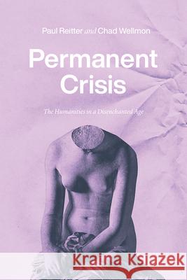 Permanent Crisis: The Humanities in a Disenchanted Age Reitter, Paul 9780226738239