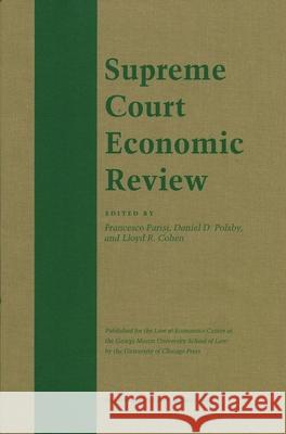 Supreme Court Economic Review, Volume 19 Ilya Somin Todd J. Zywicki 9780226767635