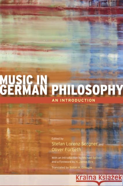 Music in German Philosophy: An Introduction Sorgner, Stefan Lorenz 9780226768380
