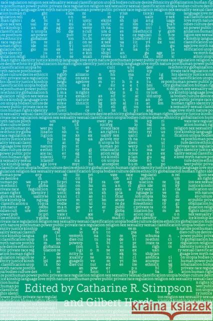 Critical Terms for the Study of Gender Catharine R. Stimpson Gilbert Herdt 9780226774817