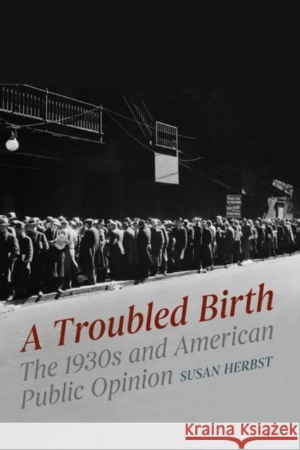 A Troubled Birth: The 1930s and American Public Opinion Susan Herbst 9780226812915