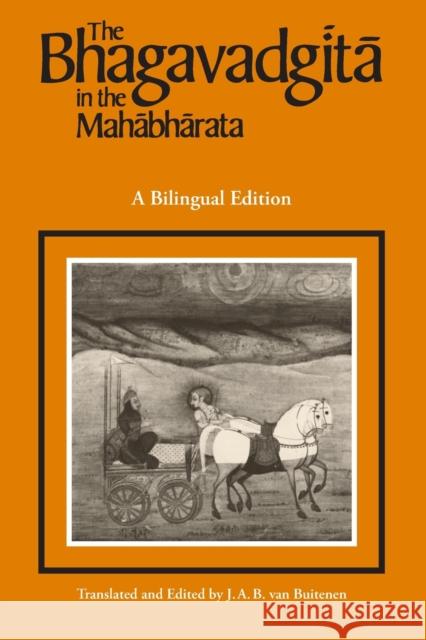 The Bhagavadgita in the Mahabharata J. A. Va 9780226846620 