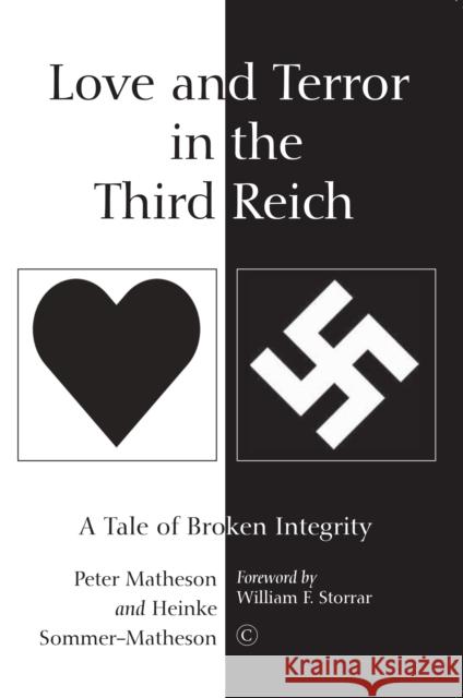 Love and Terror in the Third Reich: A Tale of Broken Integrity Heiken Mattheson Peter Mattheson William F. Storrar 9780227177464 James Clarke Company