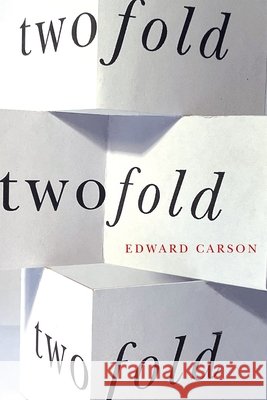 Twofold Edward Carson 9780228020097