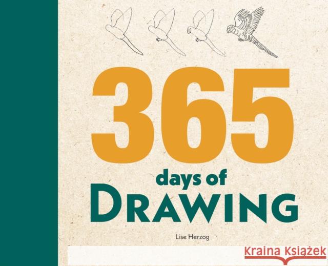 365 Days of Drawing Lise Herzog 9780228102601 Firefly Books