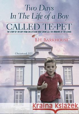 Two days in the life of a boy called Te-pet: The story of the boy from Chezzetcook who broke all the windows of the school Barkhouse, B. H. 9780228804109 Tellwell Talent