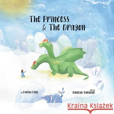 The Princess & The Dragon Davina Palik Kayleigh Valentine 9780228835035 Tellwell Talent