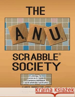 The ANU Scrabble Society Alexander Bailiff 9780228854098 Tellwell Talent