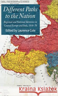 Different Paths to the Nation: Regional and National Identities in Central Europe and Italy, 1830-70 Cole, Laurence 9780230000360