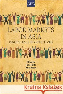 Labor Markets in Asia: Issues and Perspectives Felipe, Jesus 9780230007918 Palgrave MacMillan