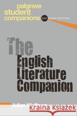 The English Literature Companion Julian Wolfreys 9780230008137 0