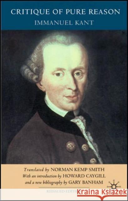 Critique of Pure Reason, Second Edition Immanuel Kant 9780230013384