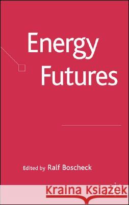 Energy Futures Ralf Boscheck 9780230013674 Palgrave MacMillan