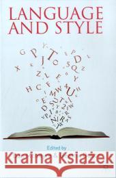 Language and Style: In Honour of Mick Short McIntyre, Dan 9780230231573 0