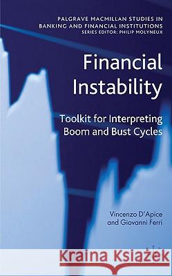 Financial Instability: Toolkit for Interpreting Boom and Bust Cycles D'Apice, V. 9780230248113 Palgrave MacMillan