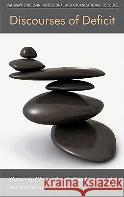 Discourses of Deficit  9780230249721 Palgrave Studies in Professional and Organiza