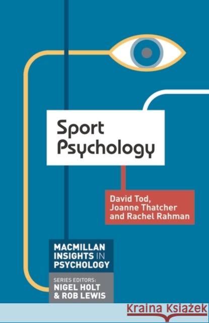 Sport Psychology David Tod 9780230249875 0