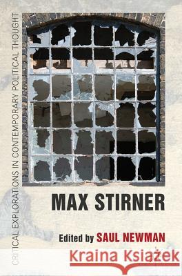 Max Stirner Saul Newman 9780230283350