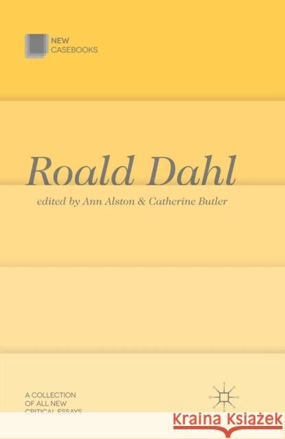 Roald Dahl Ann Alston 9780230283619 0