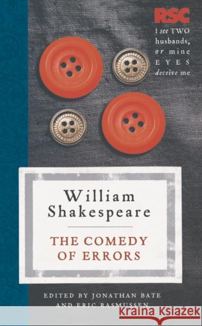 The Comedy of Errors William Shakespeare 9780230284128 PALGRAVE MACMILLAN